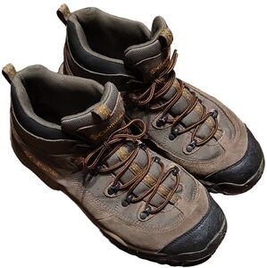 Columbia Meister Mid Waterproof Suede Hiking Boots Mens size 10 Wide Y13111-224